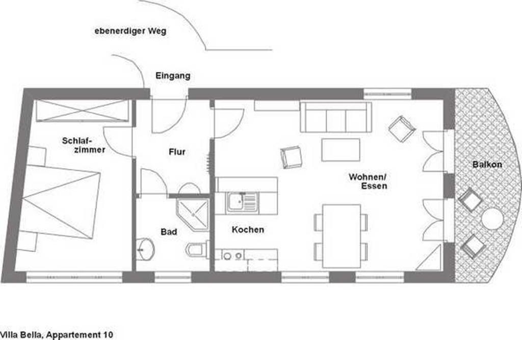 Villa Bella Behindertenfreundliche Heringsdorf  Exteriör bild